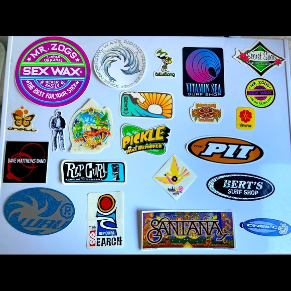Billabong Design Surf Shop And Surf Brand Stickers And Decals